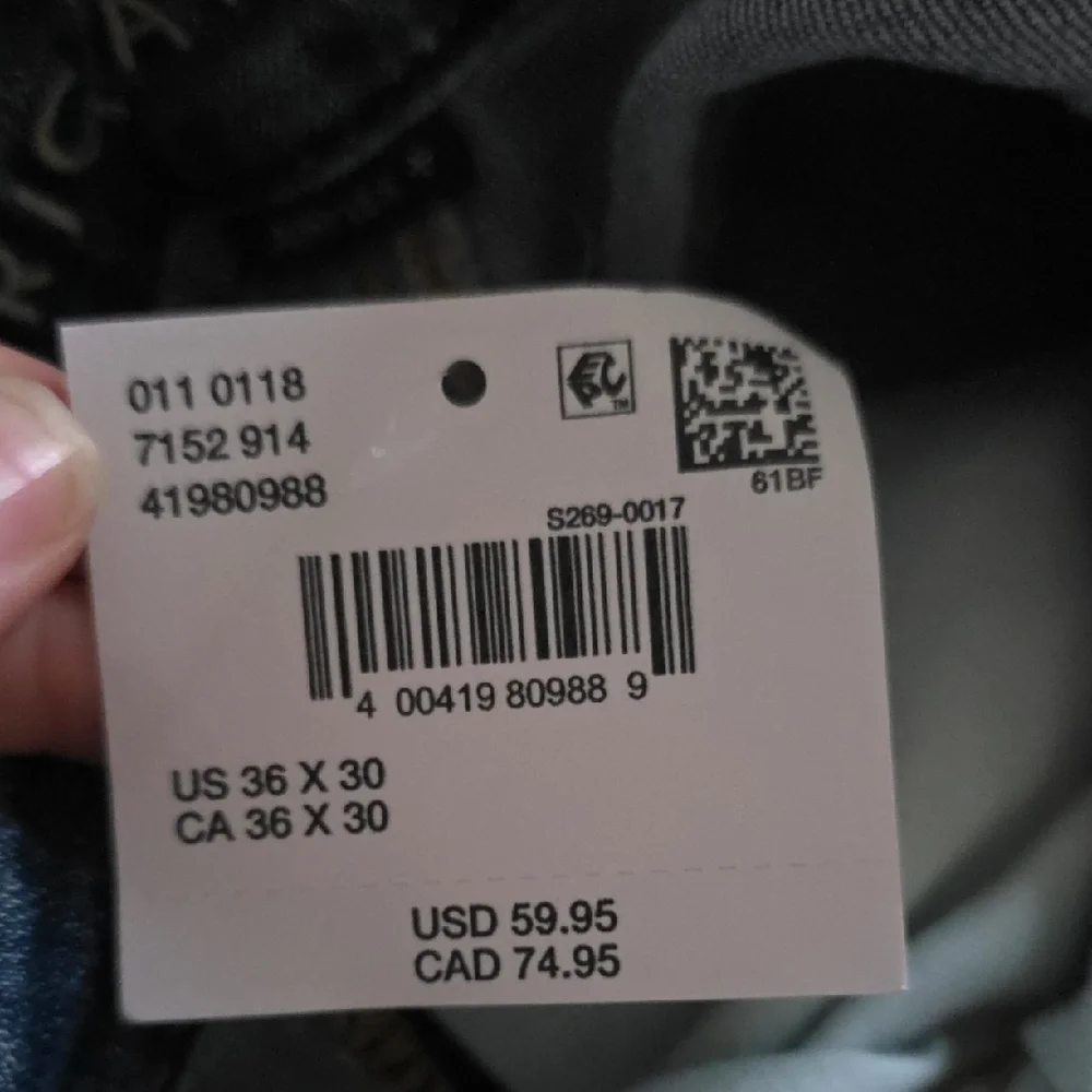 NWT American Eagle Outfitters Men's Slim Jeans 36x30